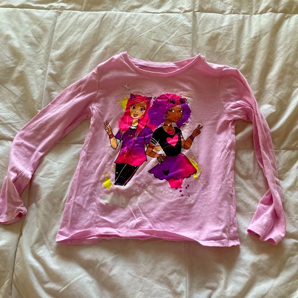 The Childrens Place Pink Rocker Tee